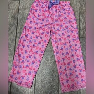 Komar Kids Girls Minnie Mouse Pajama Bottoms New Size